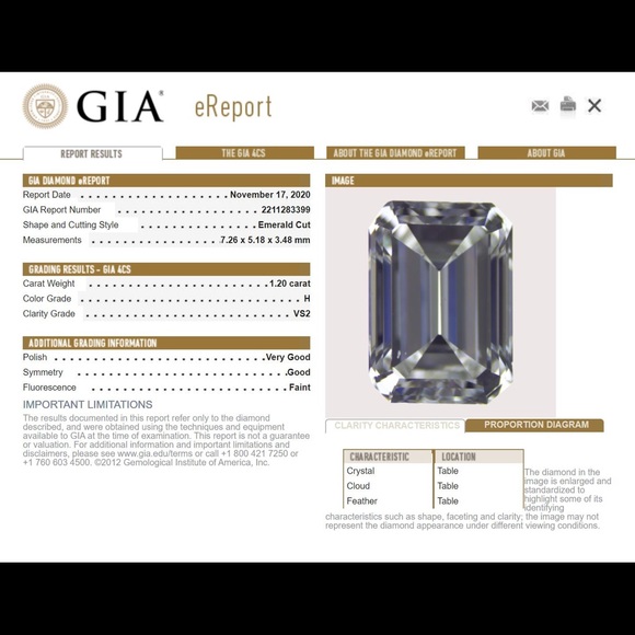 Antique 1.5+ctw Brilliant Emerald Cut Diamond Ring - Picture 7 of 7